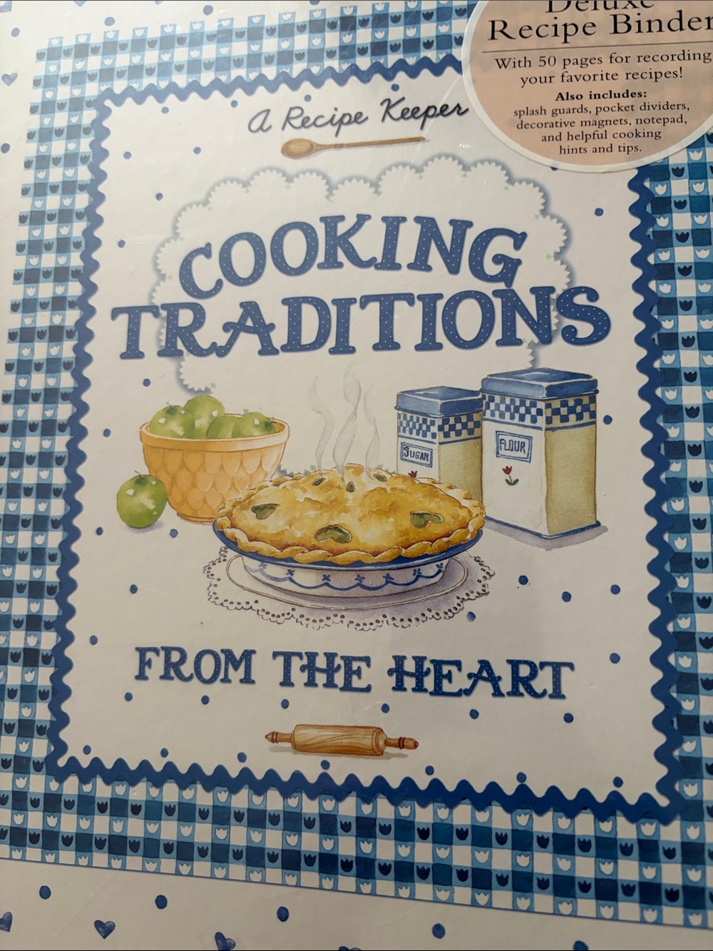Cooking Traditions From The Heart Recipe Keeper - Blue
